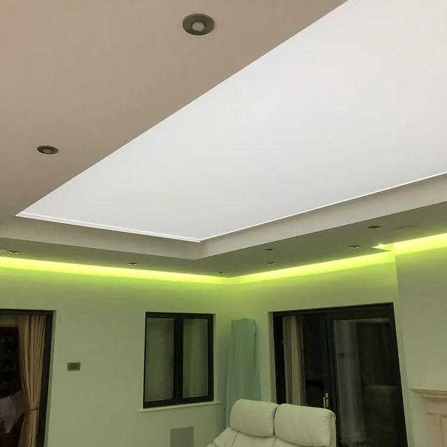 motorised tensioned skylight blinds